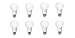 Philips 462176 40 Watt Equivalent Soft White A19 LED Light Bulb, 8-Pack