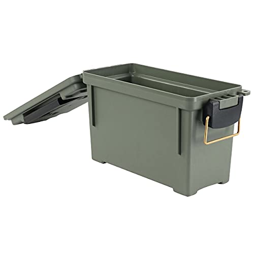 Tactical45 Ammo Storage Crate Lockable Ammunition Storage Box 1 Pack