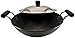 Hawkins Futura 7.5 Litre Deep Fry Pan, Hard Anodised Kadai with Stainless Steel Lid, Flat Bottom Kadhai, Big Kadai, Black (AD75S)