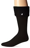 Bearpaw Women's Cable Knit Boot Liner, Black, 9-11