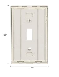 Eaton PJS1LA Polycarbonate 1-Gang Screwless Toggle