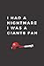 I had a nightmare i was a giants fan: A lined notebook for the LA DODGERS Baseball fan, 6x9 inches, by 