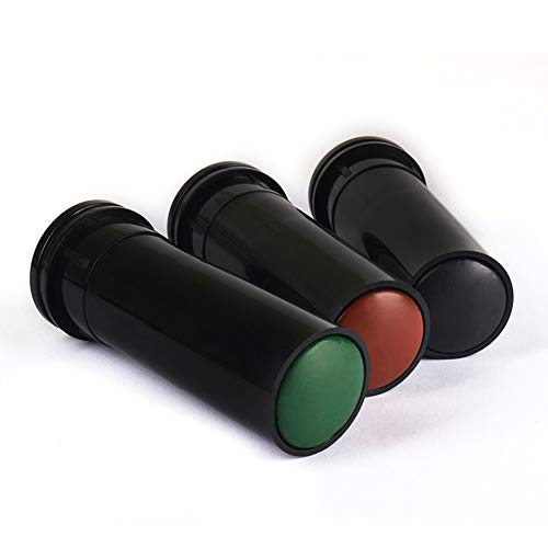 Shentesel 3Pcs 3 Color Camouflage Face Body Paint Stick Hunting CS Outdoor Game Makeup Oil - Thumbnail 6