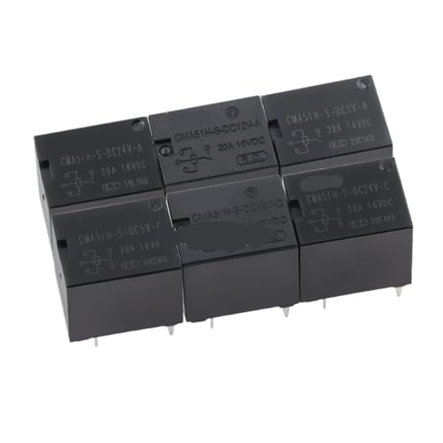 5PCS Relay CMA51H-S-DC5V DC12V DC24V-A -C 4PIN 5PIN 20A T74 T78(CMA51H-S-DC12V-A)