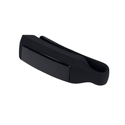 For Fitbit Alta (HR)Clip, steel clip holder for fitbit Alta/Alta HR Colorful Portable Replacement Accessory Clip Clasp Strap For Fitbit Alta/Alta HR (No Tracker) (Black)