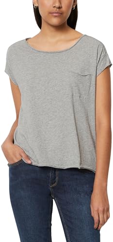 Marc OߴPolo Denim femmes t-shirt en coton biologique Relaxed Fit, Gris (Stone Melange), XXS