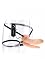 Fetish Fantasy Series 6" Double Penetrator Vibrating Hollow Strap-on, Flesh