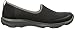 Crocs Women's Busy Day Stretch Skimmer Flat, Black/Graphite, 8 M US