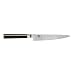 Shun Classic 6" Utility Knife with Ebony PakkaWood Handle and Strong VG-MAX Cutting Core; Blade Size Versatile for Trimming, Peeling and Sectioning; Innovative and Contemporary Design primary