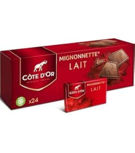 Cote D'Or Cote Dâ€™Or Mignonnettes Chocolat Noir Orange (x24) 240g