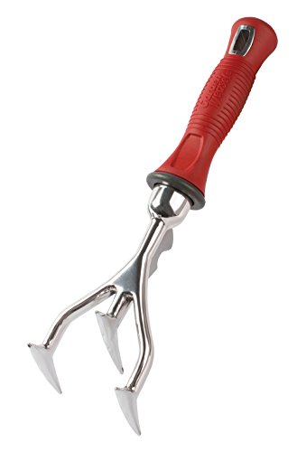 Garden Weasel 91367-GW Tiller, Red & Silver