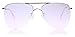 Le Specs Women's The Prince Mirrored Sunglasses, Gold/Blush Peach Revo, One Size