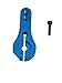 Apex RC Products Blue Aluminum Clamping Servo Horn 24T Hitec 8002