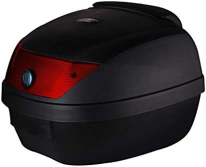 Chunyan リアボックス バイクトップケース バイクバッグ ケース クリエイティブldfオートバイのトランクは 28リットルヘルメット収納ボックス は Pcリフレクター 快適な背もたれオートバイトップボックスでは 大規模なフルフェイスヘルメットで配置することができます