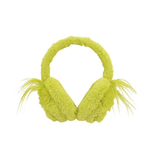 Department 56 Snowpinions Dr. Seuss Grinch Face Ear Warmers Earmuffs, One Size,…