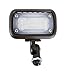 GKOLED 15W LED Floodlight, Outdoor Security Fixture, Waterproof, 1500 Lumens, 50W MH Equivalent, 5000K Daylight White, 120-277V, UL-Listed
