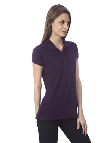 goldstroms women's polo/collar t-shirts/top/tee with button