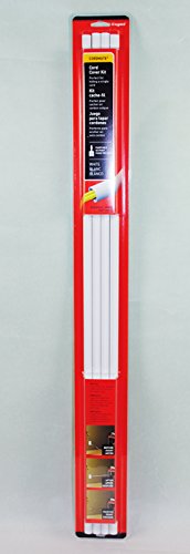 Wiremold-CMK10-Cord-Mate-II-Kit-Raceways-Cord-Management-Kit-to-Hide-Cables-Cords-or-Wires-4-Channels-White