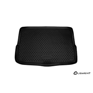 Element Kofferbakmat voor RENAULT Kadjar, 2015 en later (onderste gedeelte), zwart