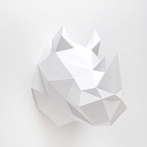 Paper Rhino Wall Trophy Kit