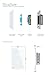 LIVOLO Wall Touch Light Switch with LED Indicator White US Standard AC 110-250V 2 Gang 3-Way Switch,Suitable for 1 Gang Wall Box