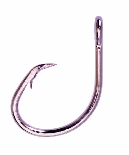 Lazer Sharp L141BPFH10/0 King Kahle Offset Hook, 50 Piece (Platinum Black)