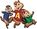 Alvin and the Chipmunks Personalized Edible Frosting Sheet