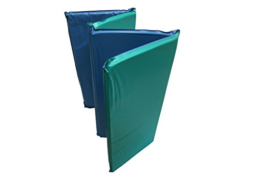 KinderMat DayDreamer Rest Mat, 1 Inch Thick, Blue/Teal, 10-mil Vinyl