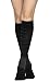 Buttons & Pleats Graduated Compression Socks for Womens & Mens Pinstriped ML
