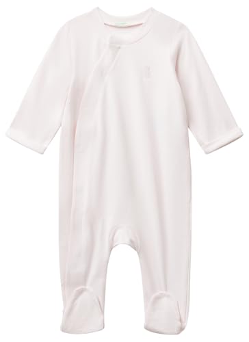 United Colors of Benetton Pelele 3DKAAT016 Mono, Rosa, 62 Unisex-Bimbi, Rosa, 62 cm