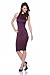 AX Paris Women's Cut In Neck Midi Dress