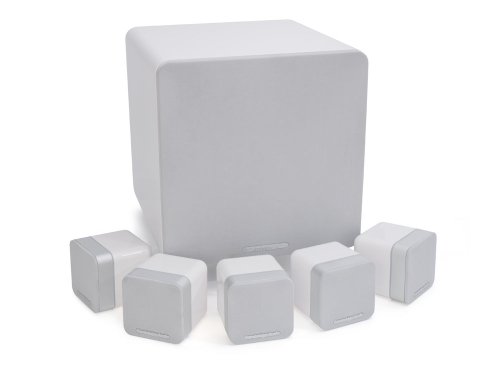 Cambridge Audio â€“ Minx S215 v2 â€“ 5.1 Home Cinema System â€“ High Gloss White