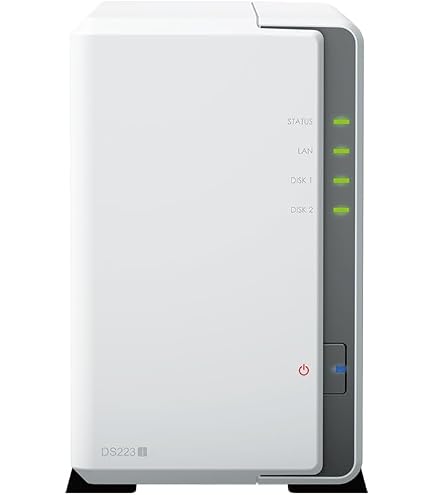 極美品 Synology DS223j NAS Amazon.com: Synology DiskStation DS223j NAS Server with RTD1619B 4