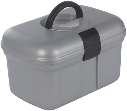 CURVER 155154 - Caja de Costura, Color Plata/Antracita: Amazon.es: Hogar