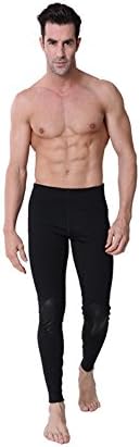 Coreskin Unisex Long Pants Lycra Fleece Watersport Pants Swimwear 3 Layers Fabrics Scuba Diving Swimming Skiing Water Sports (L size)