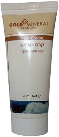 Gold Mineral Dead Sea Tea Tree &amp; Almond Oil Foot Cream