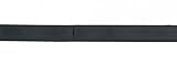Safariland 030 Buckleless Lined Web Underbelt, Hook/Loop, 1.5in Wide, Plain Black, Size - 030-34-2