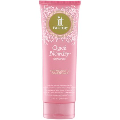 It Factor Quick Blow Dry Shampoo for Medium to Coarse Hair - 8.5 Oz by It Factor
