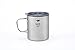 Keith Titanium Ti3356 Double-Wall Mug with Folding Handle and Lid - 20.3 fl oz
