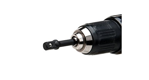 3 PC Impact Grade Socket Adapter/Extension Set Bit Set for Drills-Hex Shank Fits All Drills Turns any Power Drill into High Speed Nut Driver.3 Sizes, 1/4”, 3/8”, 1/2” (3 PC Value Pack 1/4" 3/8" 1/2")
