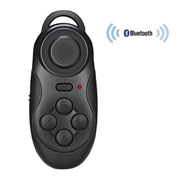 EAGWELL Wireless Bluetooth Gamepad Remote Controller for Select Devices - Black EAGWELL Wireless Bluetooth Gamepad Remote Controller for Select Devices - Black