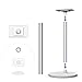 Wireless Charging with Headphone Stand New Bee Sturdy 2-in-1 Headset Holder & Wireless Charger Pad for iPhone 8/8 Plus/X Samsung S8/S8 PlusS7/S7 Edge/S6/S6 Edge with LED Indicator (White)
