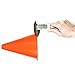Made4Sports 7 Inch Plastic Orange Cones - Indoor/Outdoor 7” Flexible Sports Training, Agility, Party, Activity, Traffic Cones - (12 Pack)