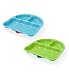 First Essentials by NUK Tri-Suction Plates, Assorted Colors, 2-Pack