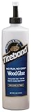 12 Pack Franklin 2404 Titebond No-Run, No-Drip Wood Glue for Molding & Trim - 16-oz Bottle
