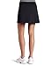 Skirt Sports Gym Girl Ultra Skirt with Athletic Shorts, Black, Medium