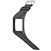 AWADUO Replacement Silicone Wrist Band Strap for Polar M600 Watch, Soft and Durable (Silicone Gray)