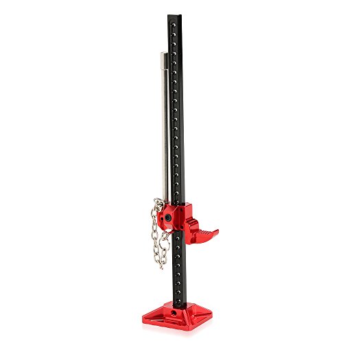 1/10 rc rock crawler accessories slideable aluminium alloy jack t…