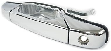 Sentinel Parts Exterior Chrome Door Handle Front Left Driver Side Replacement for 07-13 Chevy Silverado Suburban Tahoe Avalanche GMC Sierra Yukon Cadillac Escalade 20828258, 22738721, 25960525