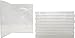 10 STANDARD SUPER Clear Single DVD Cases